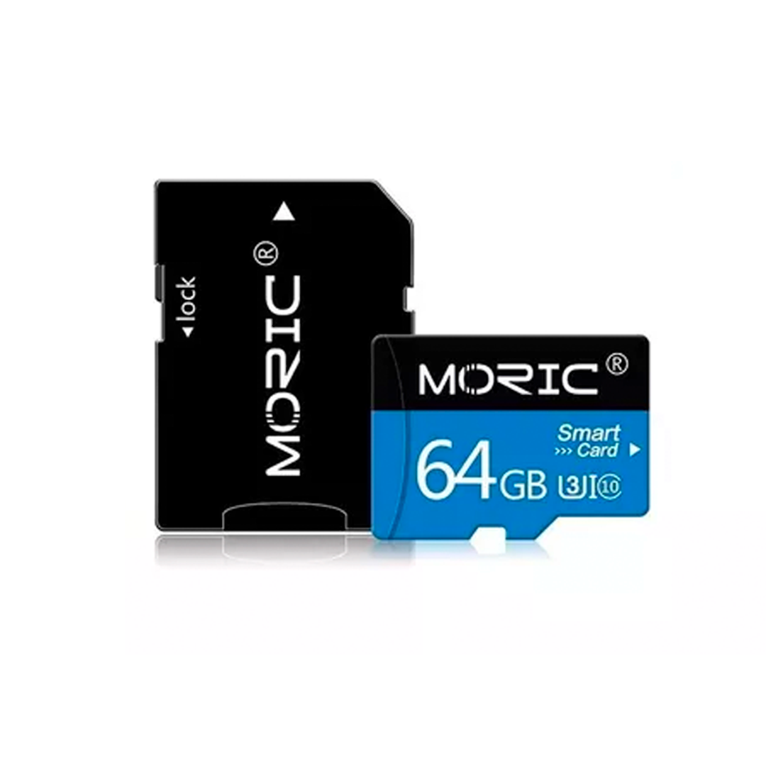 Tarjeta memoria moric Micro Sd 64GB Negro