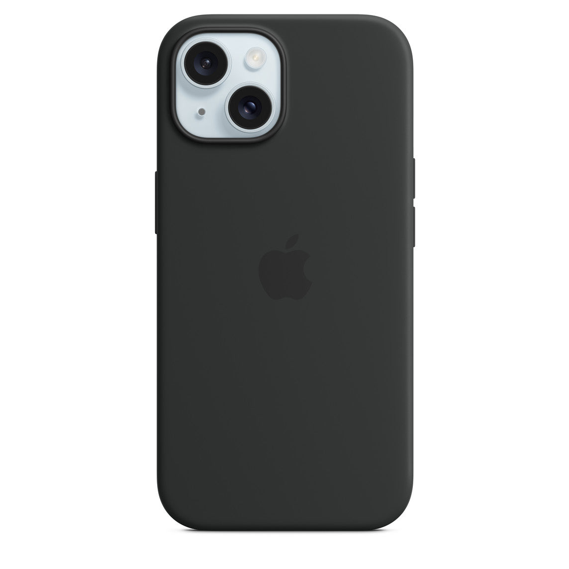 Carcasa Silicona Apple Caja iPhone 15 Negro