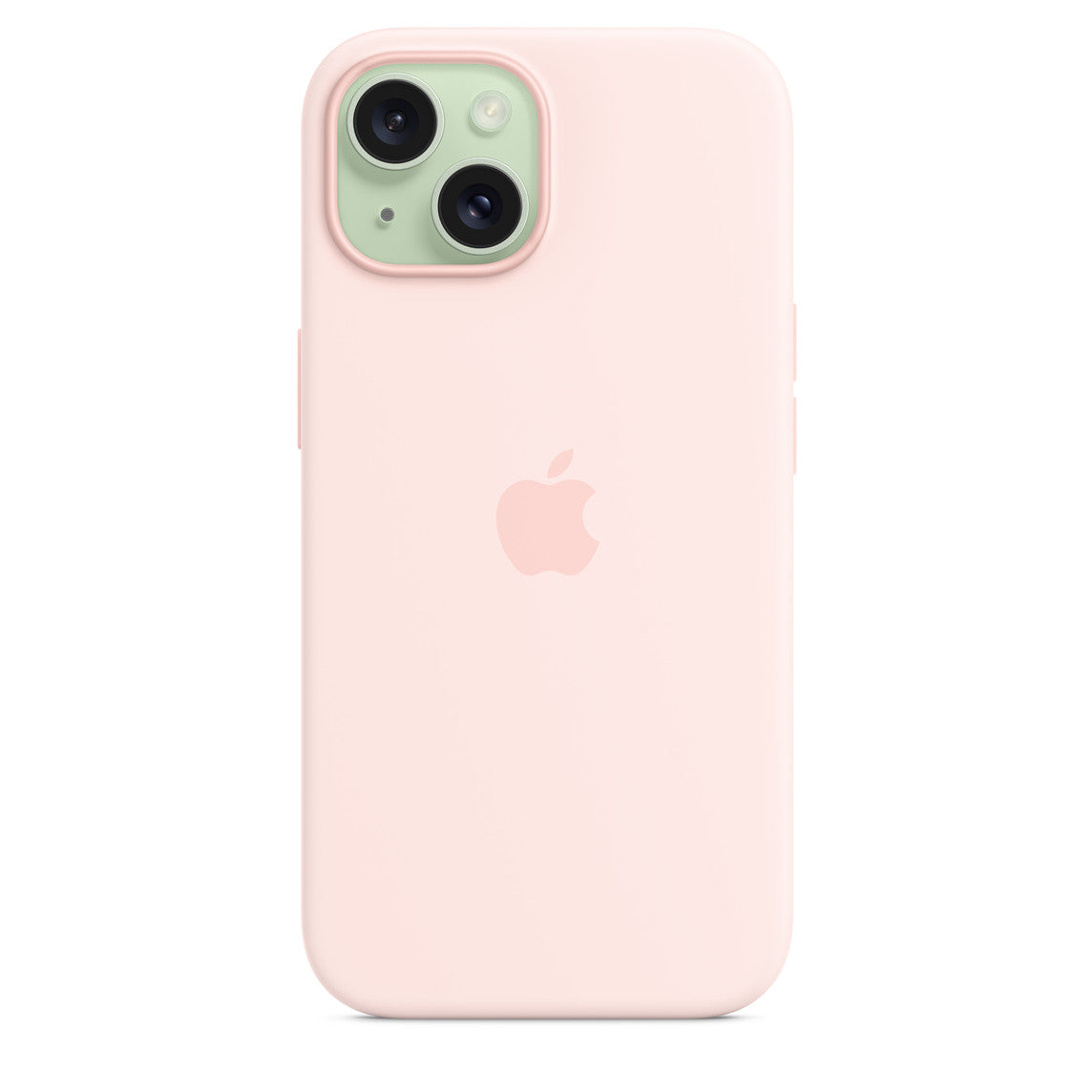 Carcasa Silicona Apple Caja iPhone 15 Rosado