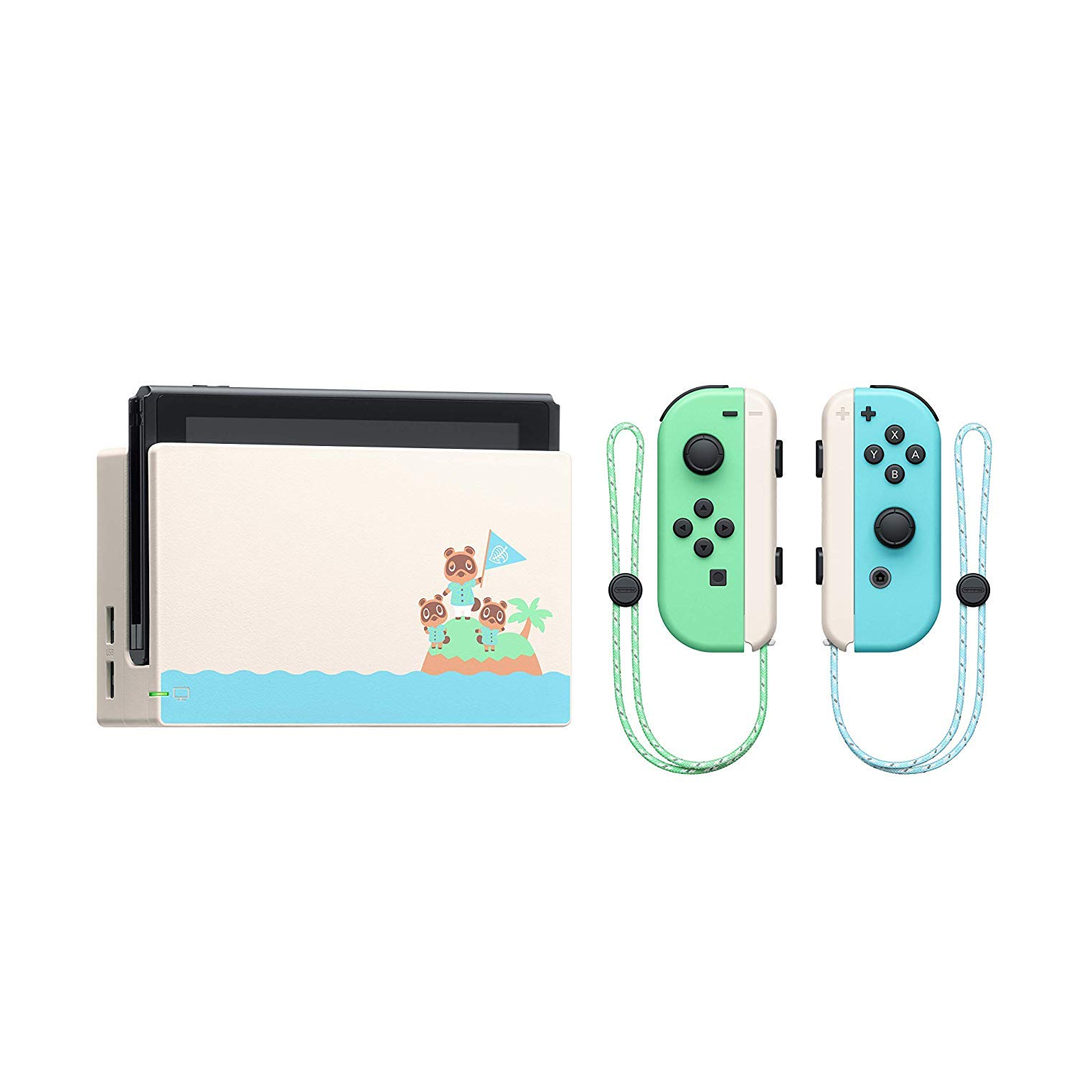 Switch Neon Animal Crossing: New Horizons Edition - Usada