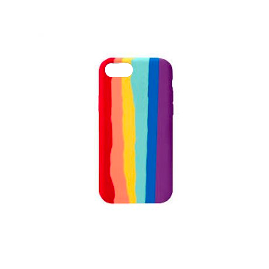 Carcasa Silicona Apple Alt iPhone 7 / 8 arcoiris