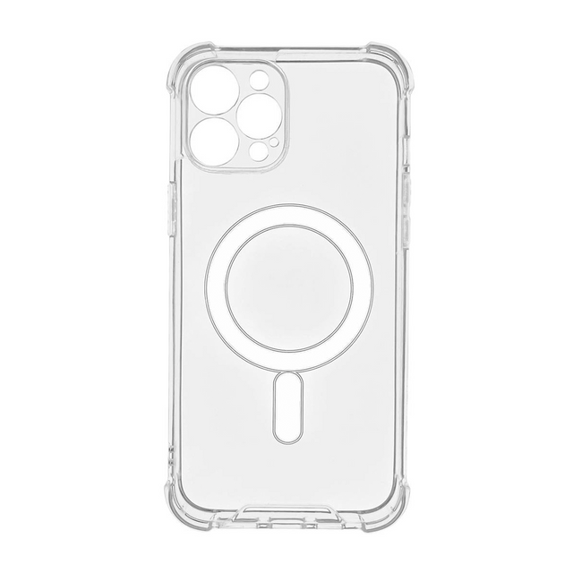 GENERICO Carcasa Transparente Con Protección Cámara Para iPhone 15