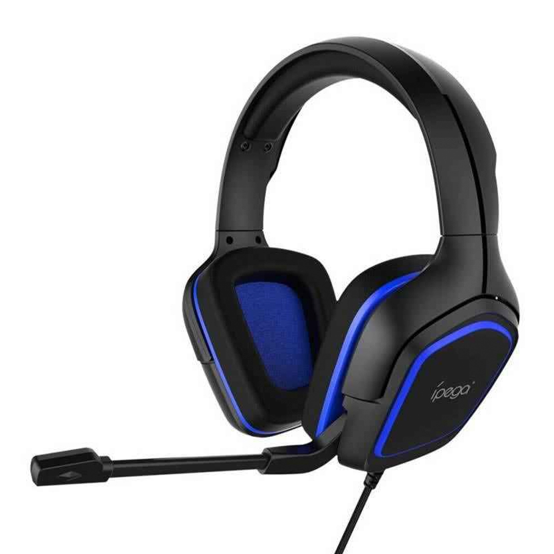 OUTLET - Audifonos Gamer Ipega R006 Azul (Sin Caja)