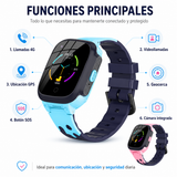 Reloj inteligente Smartwatch niños LT25 4G Rosado