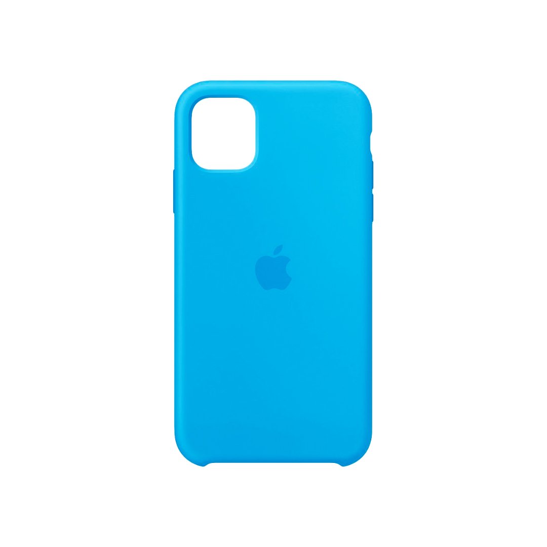 Carcasa silicona iPhone 12 Pro Max Celeste