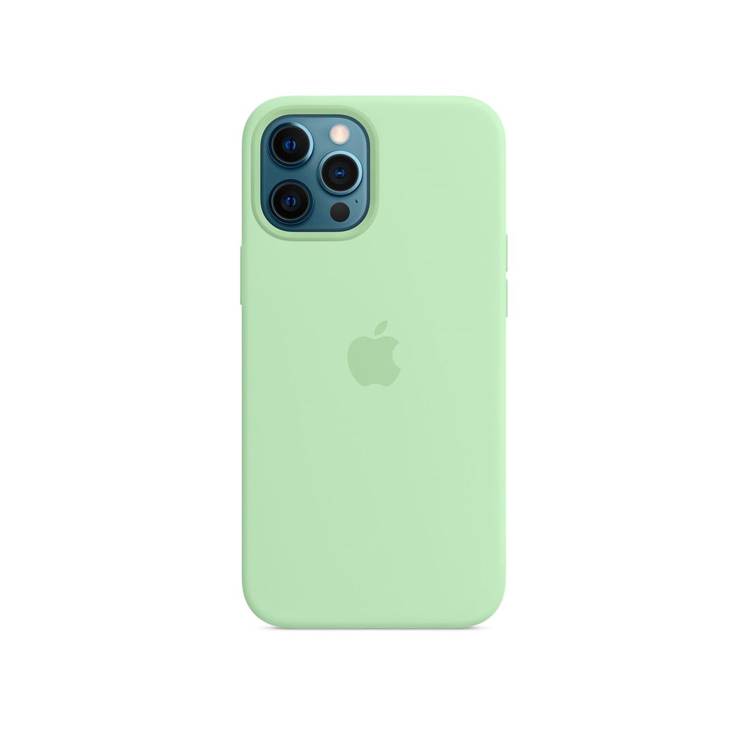 Carcasa Silicona Apple Alt iPhone 12 Pro Max Verde Pastel