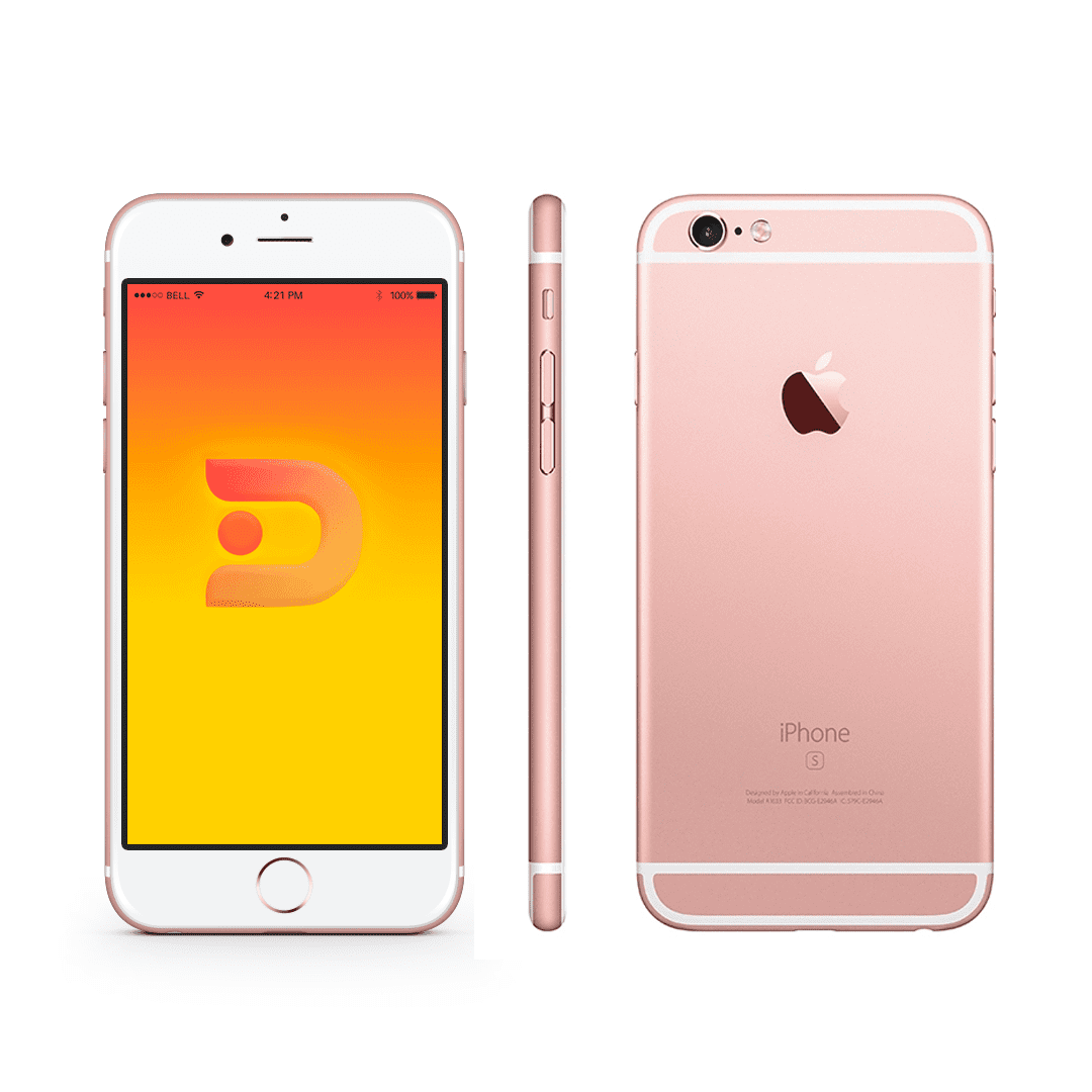 iPhone 6S 64GB Rose Gold - Grado B
