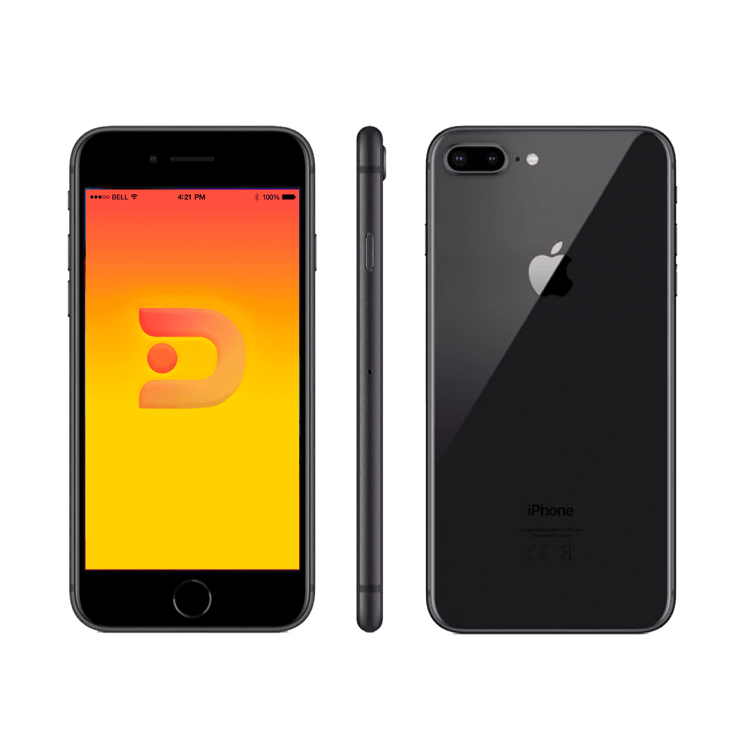 iPhone 8 Plus 64GB Space Gray - Grado A – Digitek Chile
