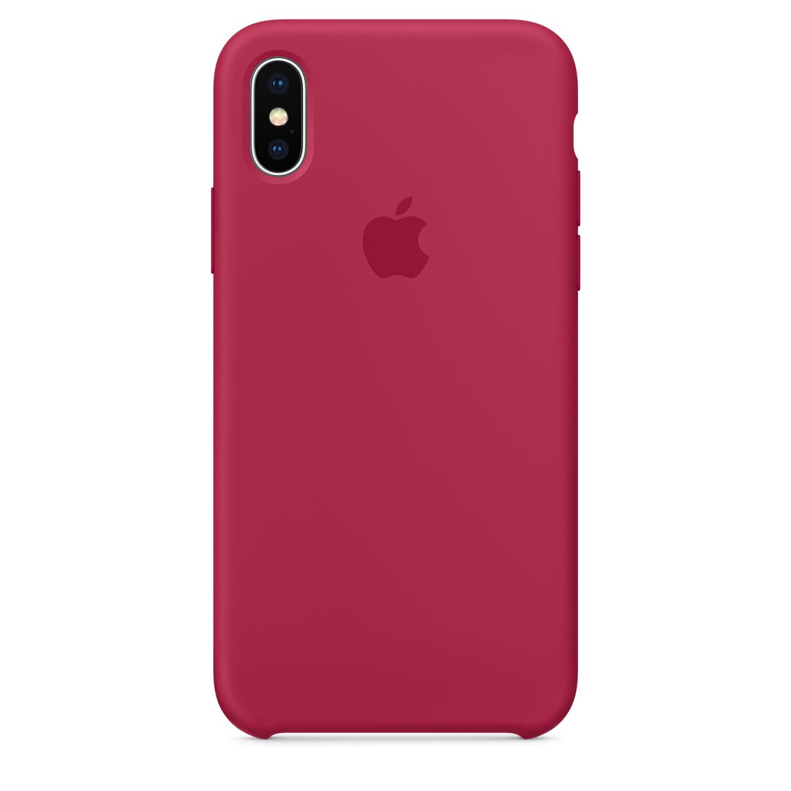 Carcasa Silicona Apple Alt iPhone X / Xs Rosado Oscuro