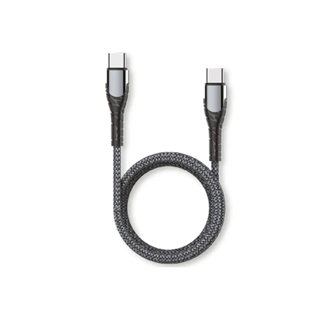 Cable USB C a USB-C 1 metro Gris