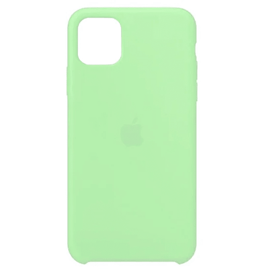 Carcasa silicona iPhone 12 pro max Verde Agua
