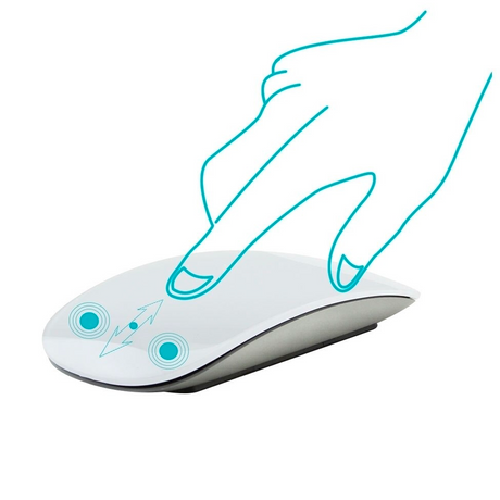 Magic Mouse Inalambrico Generico Blanco
