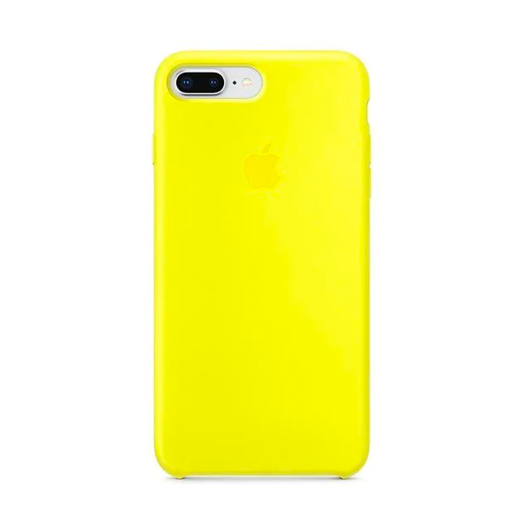 Carcasa Silicona Apple Alt iPhone 7 Plus / 8 Plus Amarillo Fluor