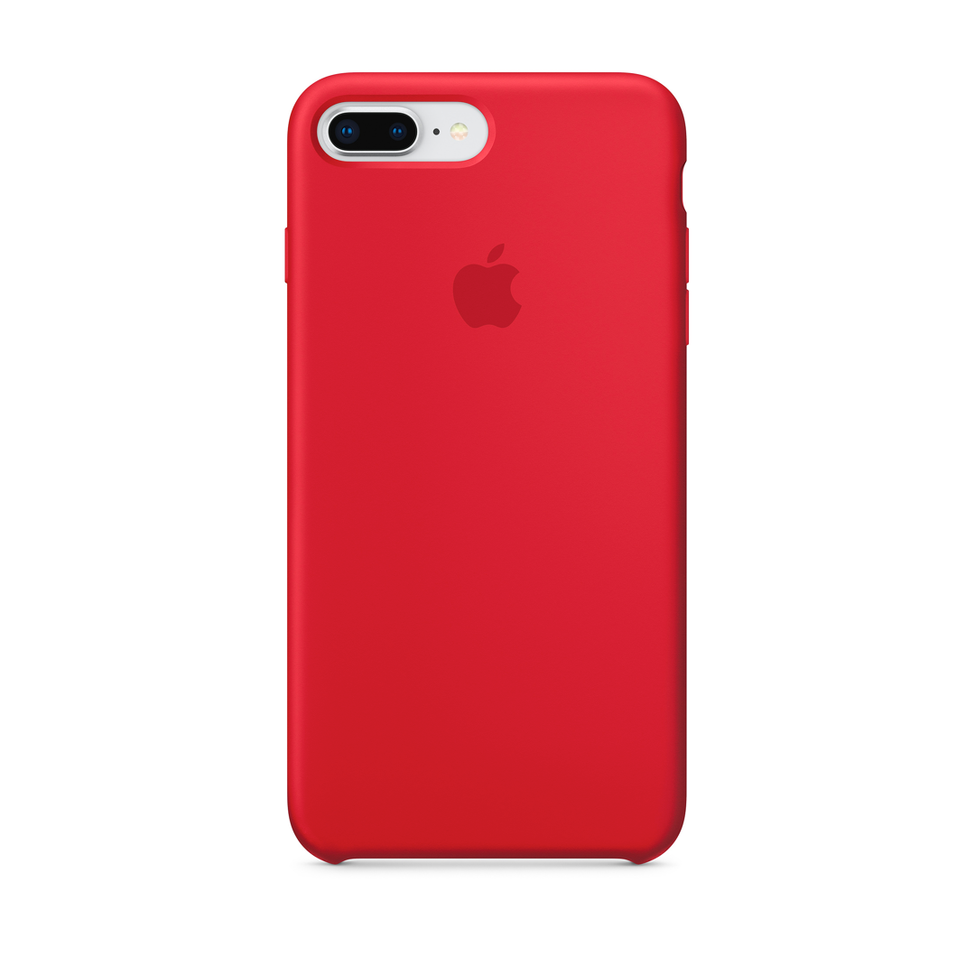 Carcasa Silicona Apple Alt iPhone 7 Plus / 8 Plus Rojo