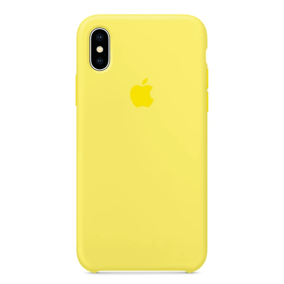 Carcasa Silicona Apple Alt iPhone X / Xs Amarillo