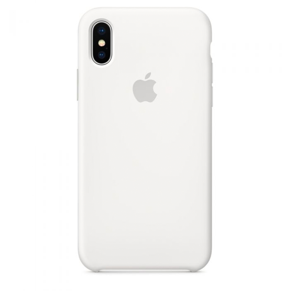 Carcasa Silicona Apple Alt iPhone XS Max Blanco