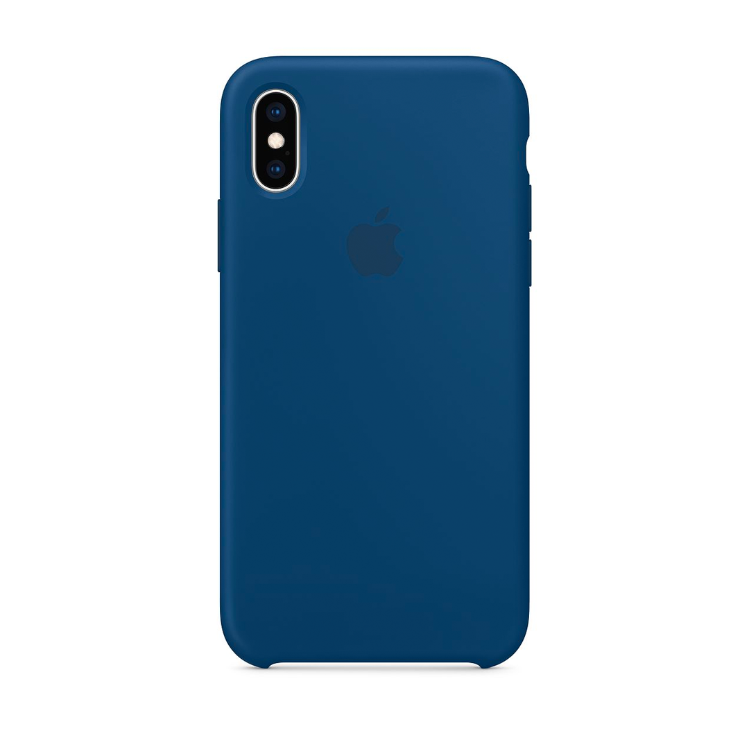 Carcasa Silicona Apple Alt iPhone X / Xs Azul